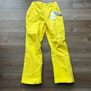 HalfDays Women's Size Large Alessandra Snow Ski Pant Yellow